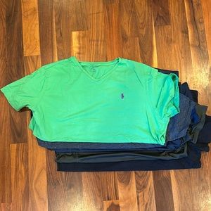 Men’s Nike Dri-Fit and Polo Tees LOT